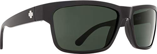 Spy Optic Frazier Polarized Wrap Sunglasses, 59 mm (Black)