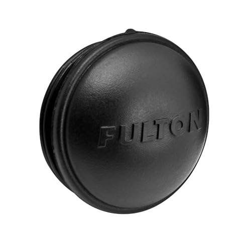 Fulton 500322 Trailer Jack Replacement Part, End Cap, 2 Inch for Round Tube EJ1000 & TJ1200 Jacks