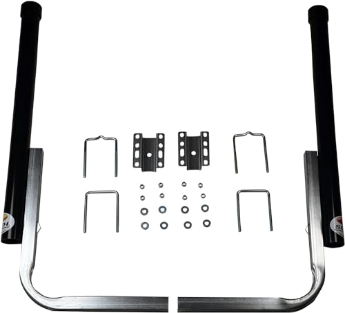 CE Smith - Trailer PVC Boxed Post Guide-On - Sturdy Boat Trailer Accessories & Replacement Parts - 40" - Black (27626)
