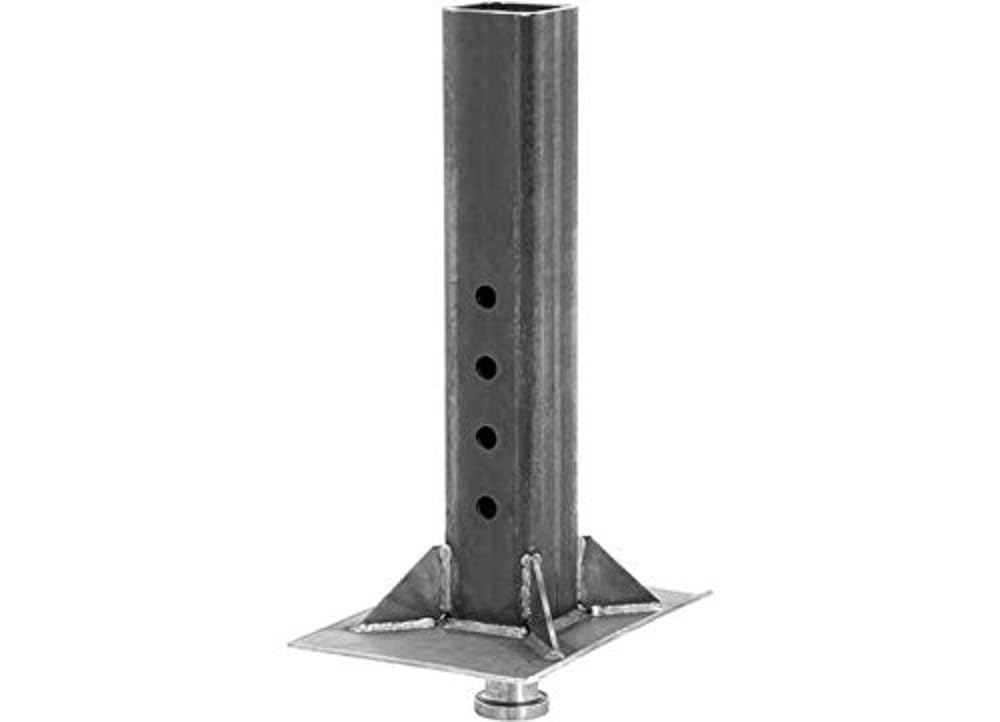 BULLDOG Cases 0289650300 Gooseneck Coupler, 2-5/16 in. Diameter, 30,000 lbs. Capacity, Square, Silver