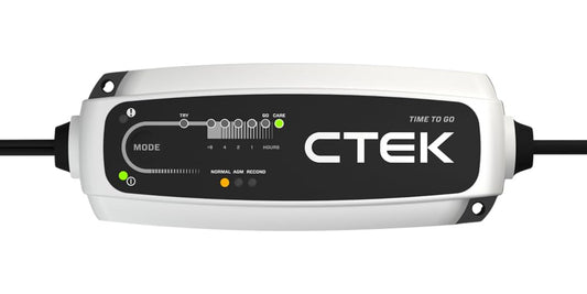 CTEK (40-255) CT5 Time To Go-12 Volt Battery Charger and Maintainer with Accessories