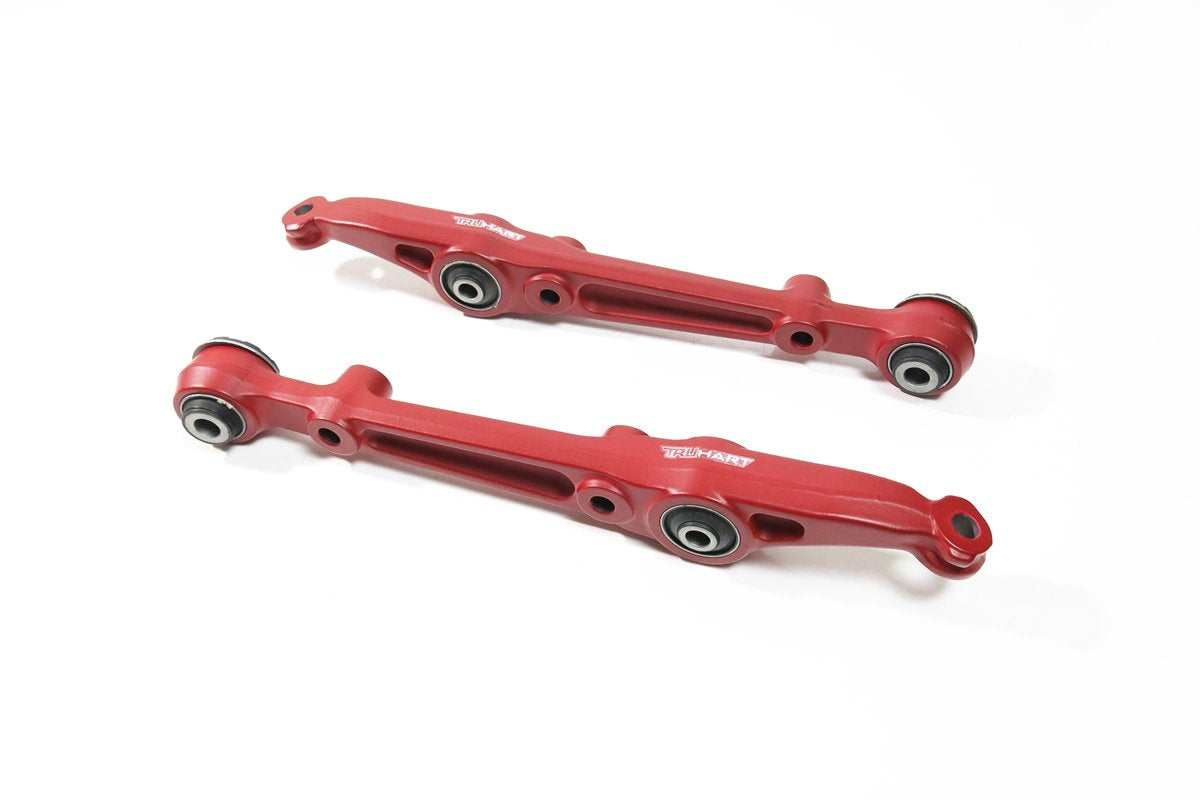 Truhart Front Lower Control Arms Hardened Rubber Bushings Compatible With EK