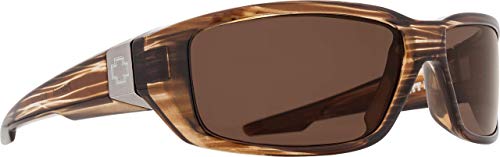Spy Optic Dirty MO Sunglasses, Brown Stripe Tortoise, 59 mm