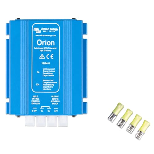 Victron Energy Orion 12/24-Volt 8 amp DC-DC Converter Non-Isolated, High Power