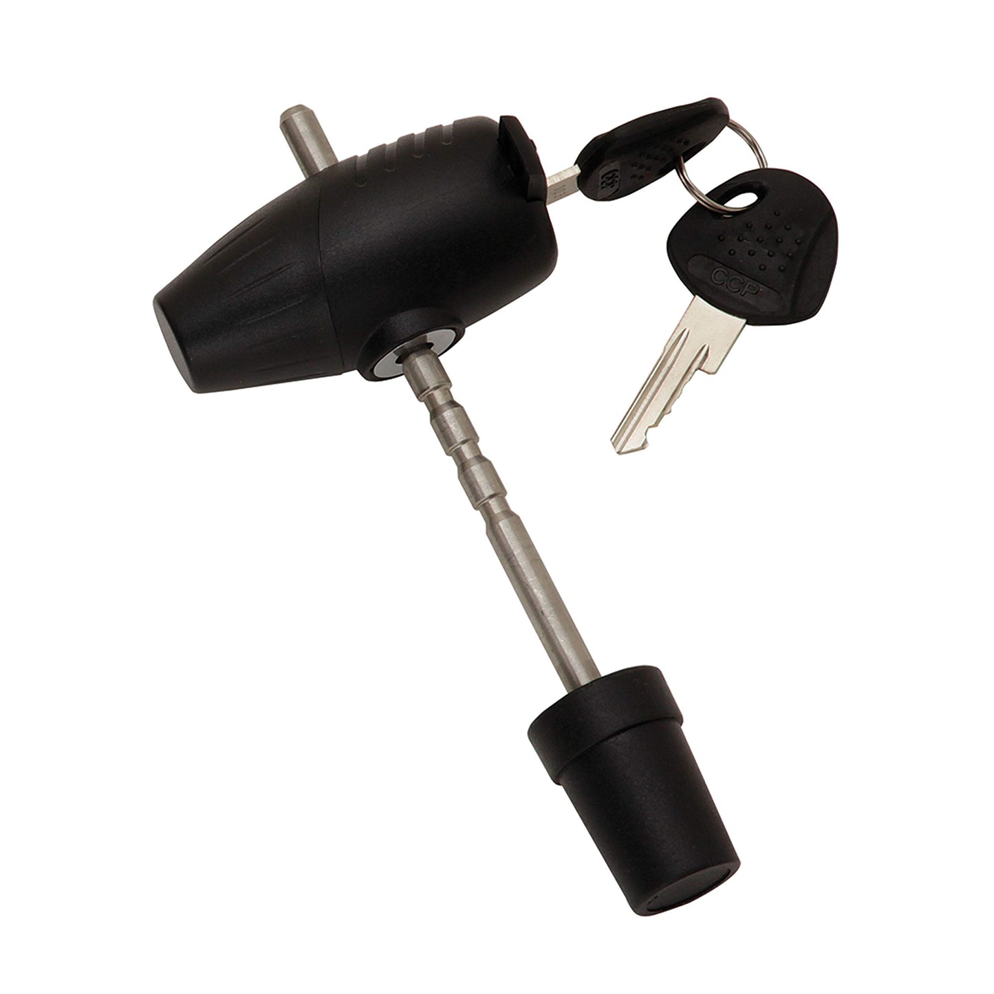 Bulldog (580410) Easy Access Adjustable Trailer Coupler Lock,Black