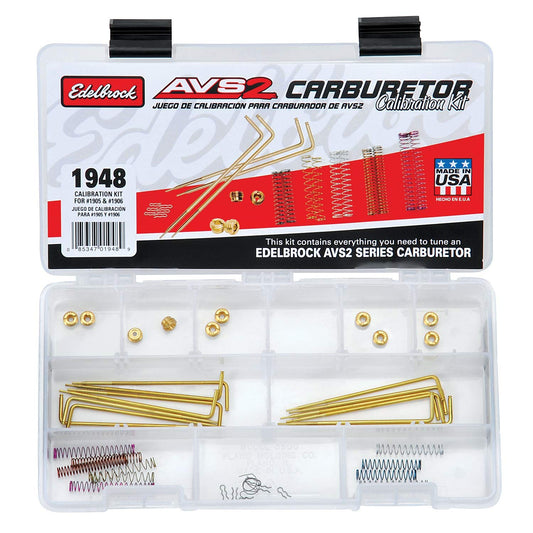 Edelbrock Calibration Kit AVS2 650 Series 1905  1906