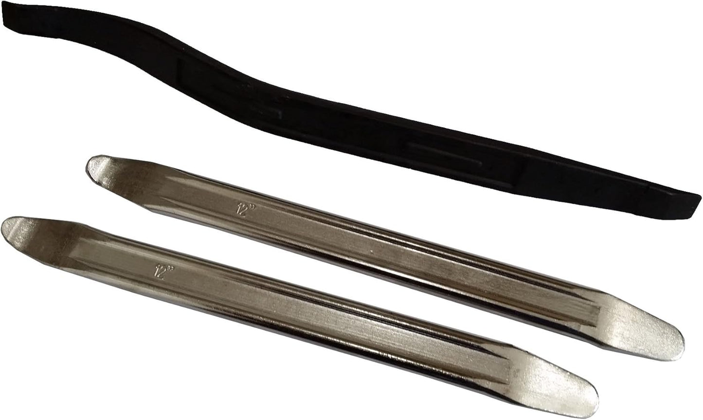 Tire Irons 3-pc Set for ATV's, Motorcycles, 4x4 Trucks and Tractors
