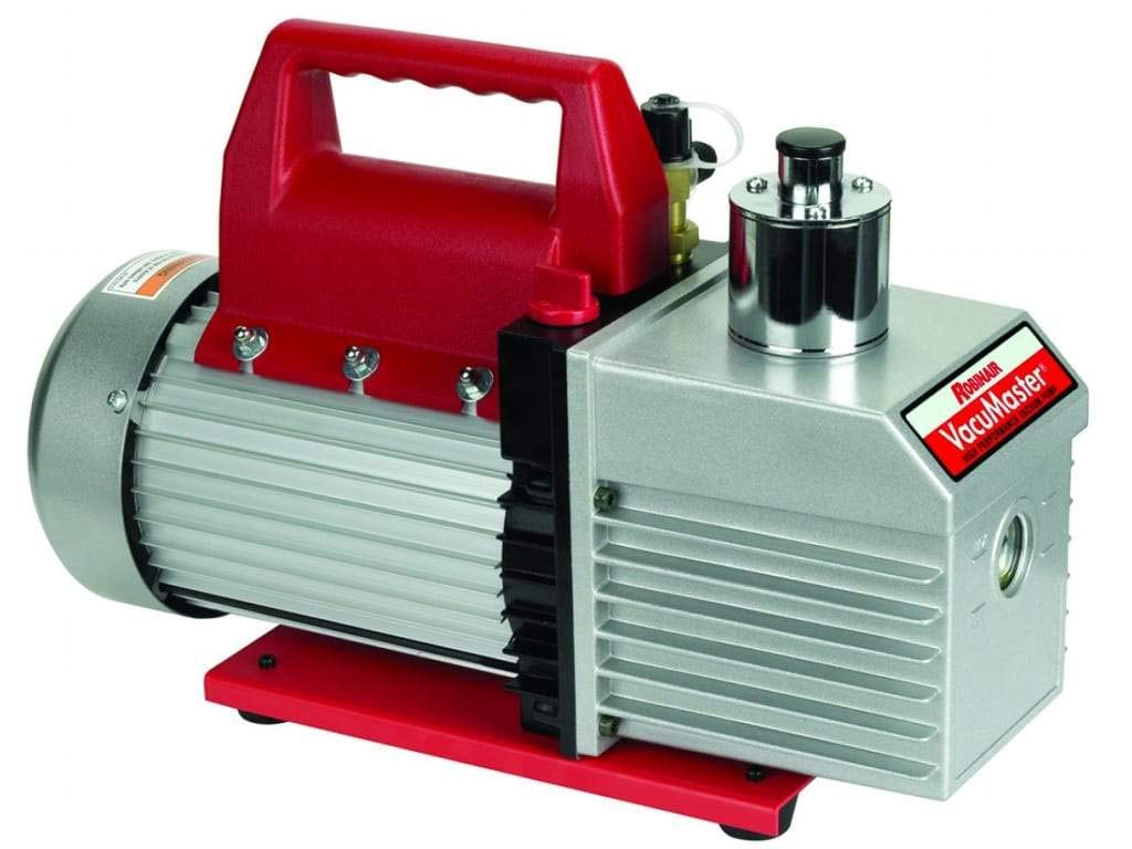 Robinair 15800 VacuMaster Economy Vacuum Pump - 2-Stage, 8 CFM, CHROME,Red/Silver
