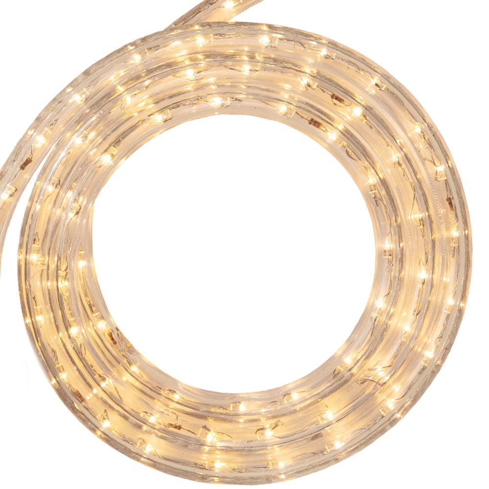 3 Feet of LED Rope Light in Warm White 3500K