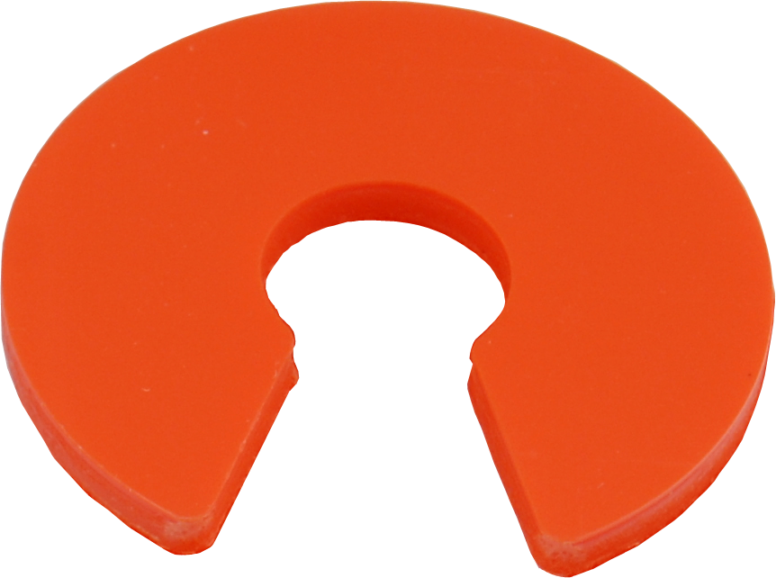 1/2" SMALL DIAMETER 1/2" HOLE FOR PUSH ROD
