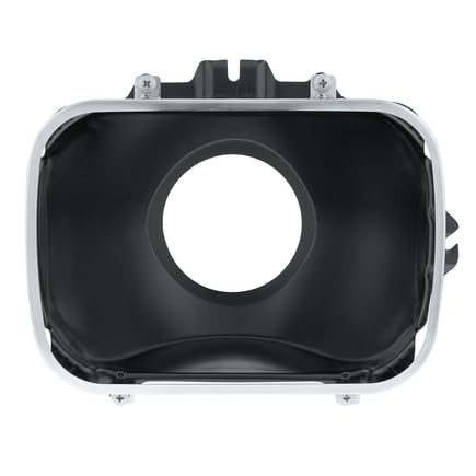UNITED PACIFIC 31057 Headlight Bucket, Drive Side, 5" x 7", with Retainer Ring, for 2000-2015 Ford F-650/F-750