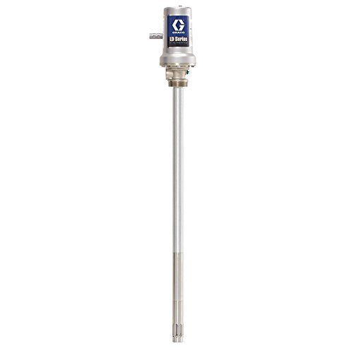 Graco 24G603 LD Series Air-Powered 50:1 Universal Grease Pump for 120 lb Drum, Black/Grey