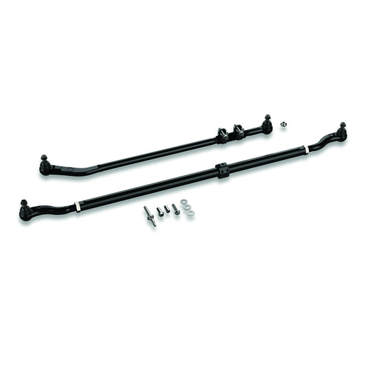 TeraFlex 1853900 JK HD Tie Rod and Drag Link Kit, Black