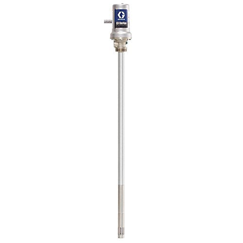 Graco 24G606 LD Series Air-Powered 50:1 Universal Grease Pump for 400 lb Drum, Black/Grey