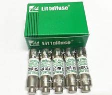 LITTELFUSE CCMR-30 or CCMR030, 30 Amp (30A) 600V Midget, Time Delay, Current Limiting Class CC Rejection Cartridge Fuses CCMR30 (pack of 10)