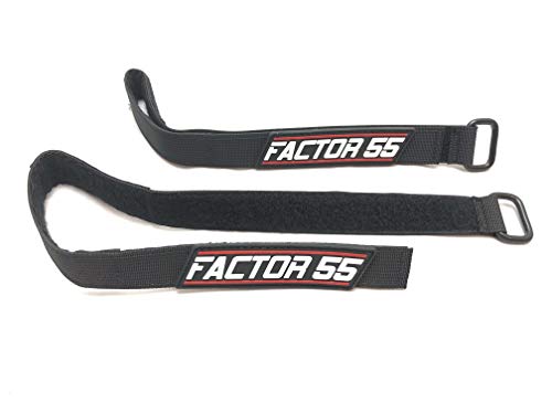 Factor 55 Strap Wrap for Storing and Securing Gear, 1" Width x 20" Length - Pack of 2