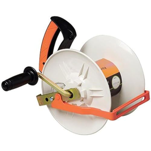 Gallagher Electric Fence Reel | Durable and Easy-to-Use Reel for Polywire, Polyrope, and Electric Fence Tape | Set up Pastures, Paddocks for Grazing