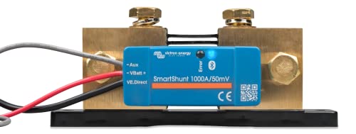 Victron Energy SmartShunt IP65 Battery Monitor (Bluetooth)- Victron Smart Shunt - 6.5V-70V, 1000 amp