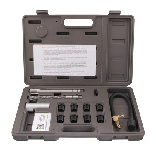 CalVan Tools 38900 Two Valve Ford Triton Tool Kit - Foolproof Repair System, Spark Plug Thread Repair Kit. Tools and Equipment
