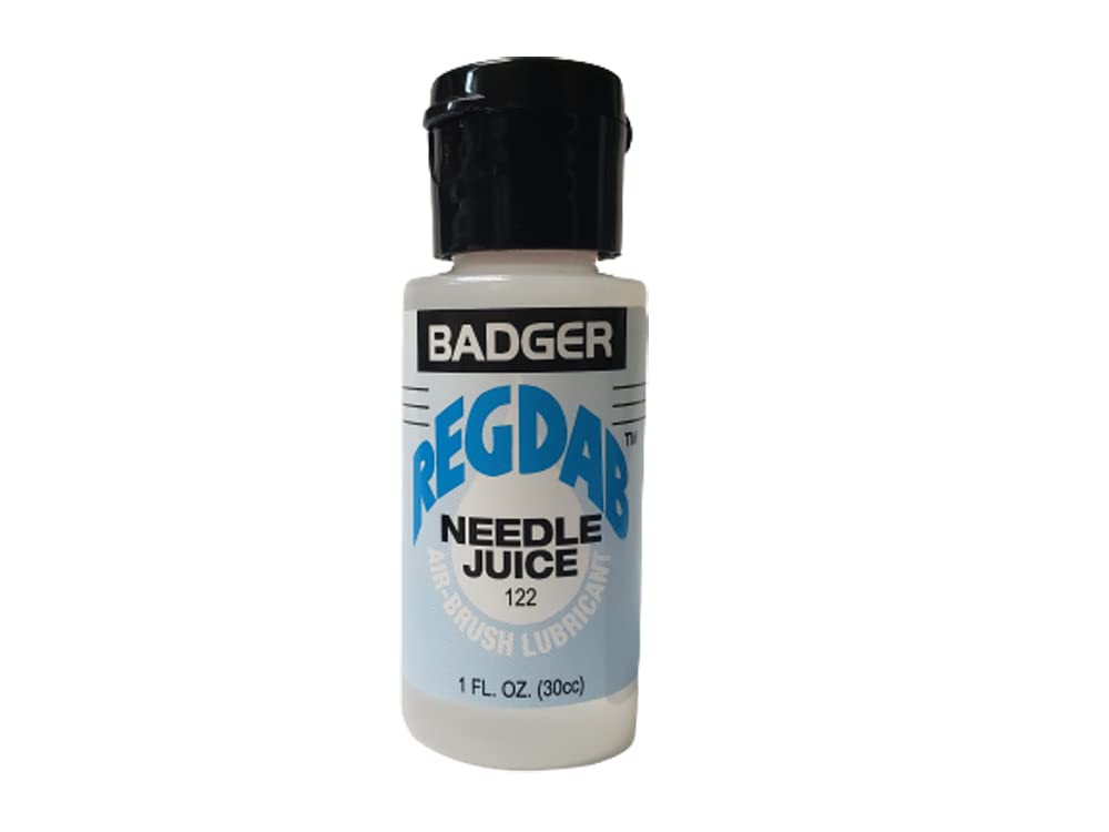 BADGER REGDAB Airbrush Lubricant, 712 Liter, Black