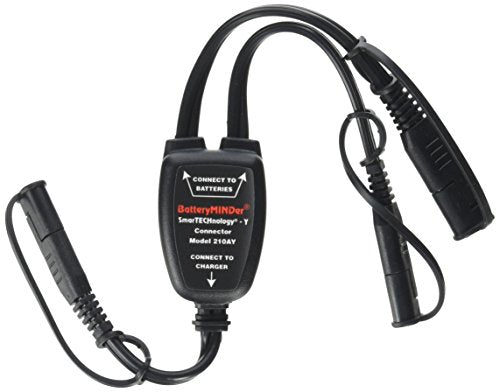 BatteryMINDer 210-AY SmarTECHnology Multiple Battery Charger Connector ¨C to Be Used with BatteryMinder Chargers