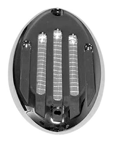 Marinco 11226 Chrome Plated Screw-In Grill for 11079 and 11098, OEM