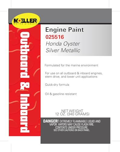 Moeller EP Honda Marine Paint, Silver Metallic