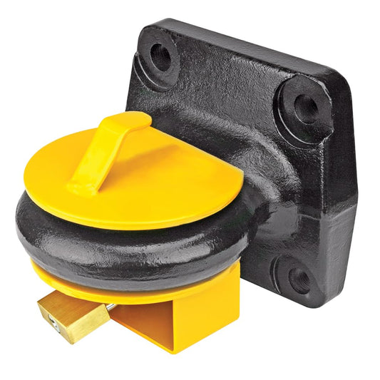 Reese Towpower 4210 Lunette Eye Lock, 2-1/2 Inch Diameter to 3 Inch Diameter Rings, Accepts Most 1/2 Inch Pad Locks, Rust Resistant