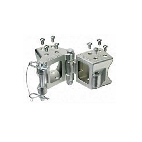 Fulton HDPB230101 Fold-Away? Hinge Kit, Bolt On Folding Trailer Tongue Swing Away, Kit for 2 Inch x 3 Inch Trailer Beams, 5,000 lbs. Capacity