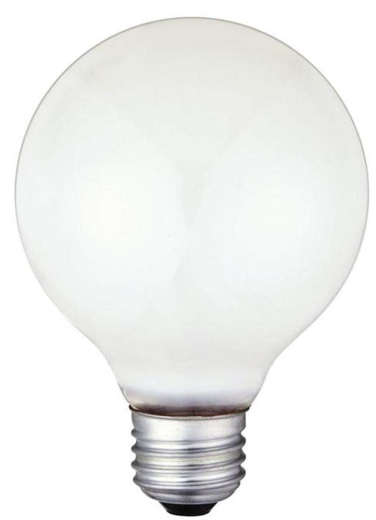 Westinghouse 40 watts G25 Globe Incandescent Bulb E26 (Medium) White 12 pk