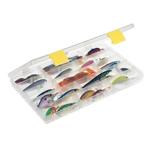 Plano 23701-00 Stowaway with Adjustable Dividers, Clear, Pack of 1