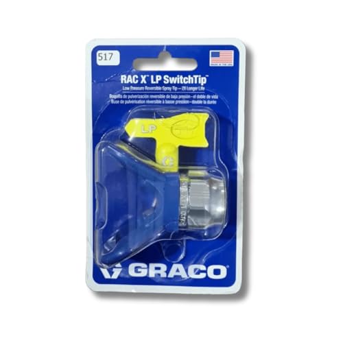 Graco RLP517 Low Pressure RAC X Reversible Tip with RAC X Guard Combo