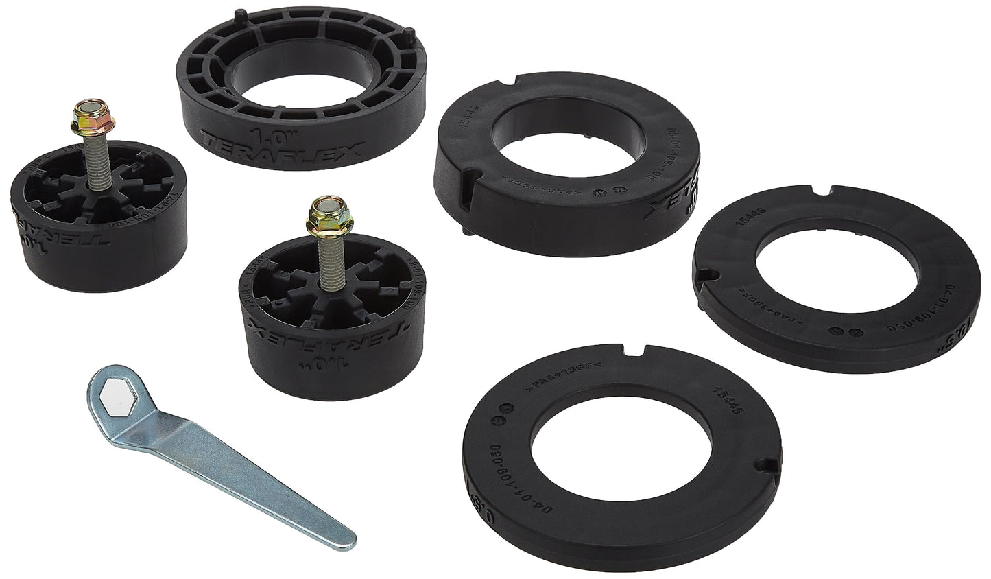 TeraFlex 1155300 JT: 1.5§ Performance Spacer Leveling Kit 每 No Shock Absorbers