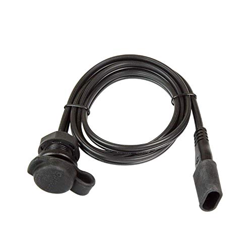 Tecmate OptiMATE Cable O-40, Weatherproof SAE socket, panel mount, Black