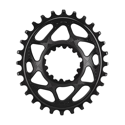 Absolute Black - Oval Boost148 Direct Mount Traction Chainring Black/3mm Offset, 28t