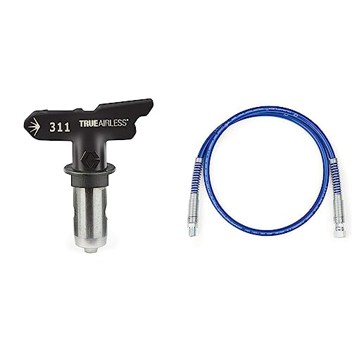 Graco TrueAirless 311 Spray Tip and 4 ft Hose Whip Bundle