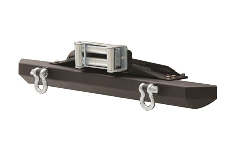 Smittybilt 76740D SRC Classic Front Bumper with D-Ring Mounts and Shackles for 1976-2006 Jeep? Wrangler TJ/YJ/LJ