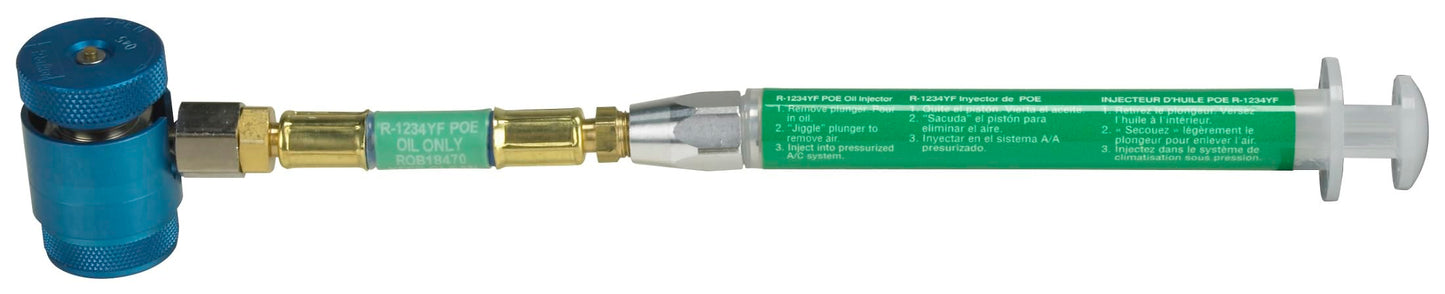 Robinair 18470 Syringe-Type POE Oil Injector for HV R-1234YF Systems