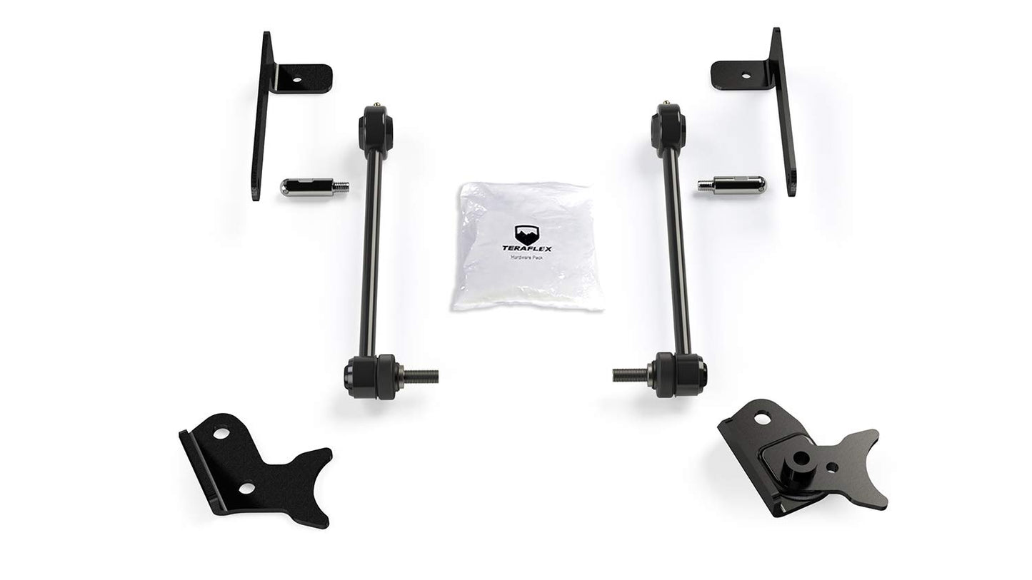 TeraFlex 1764000 JL | JT: Front Sway Bar Quick Disconnect Kit (0-4.5§ Lift)