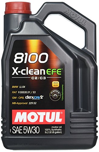 Motul 109471 8100 X-Clean EFE 5W30 1X5L