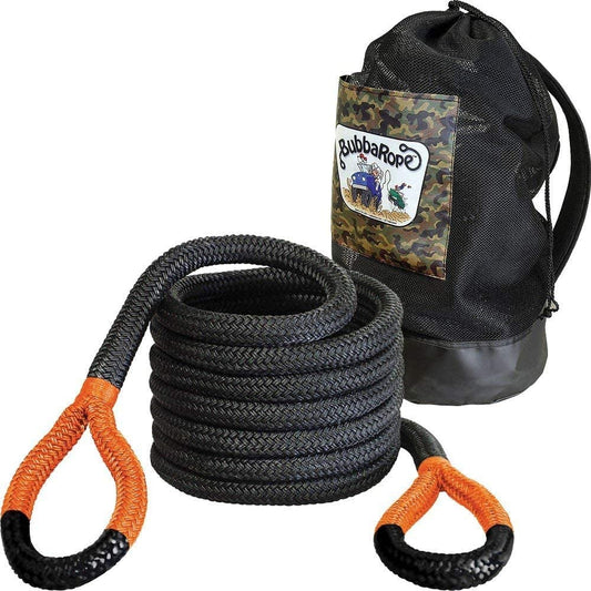 Bubba Rope 176720ORG 1-1/4" x 30' Big Bubba Breaking Strength Rope with Standard Orange Eye - 52300 lbs. Capacity