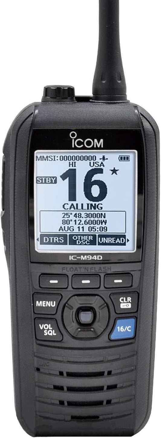 Icom M94D 21 USA VHF Marine Transceiver with DSC & AIS Receiver
