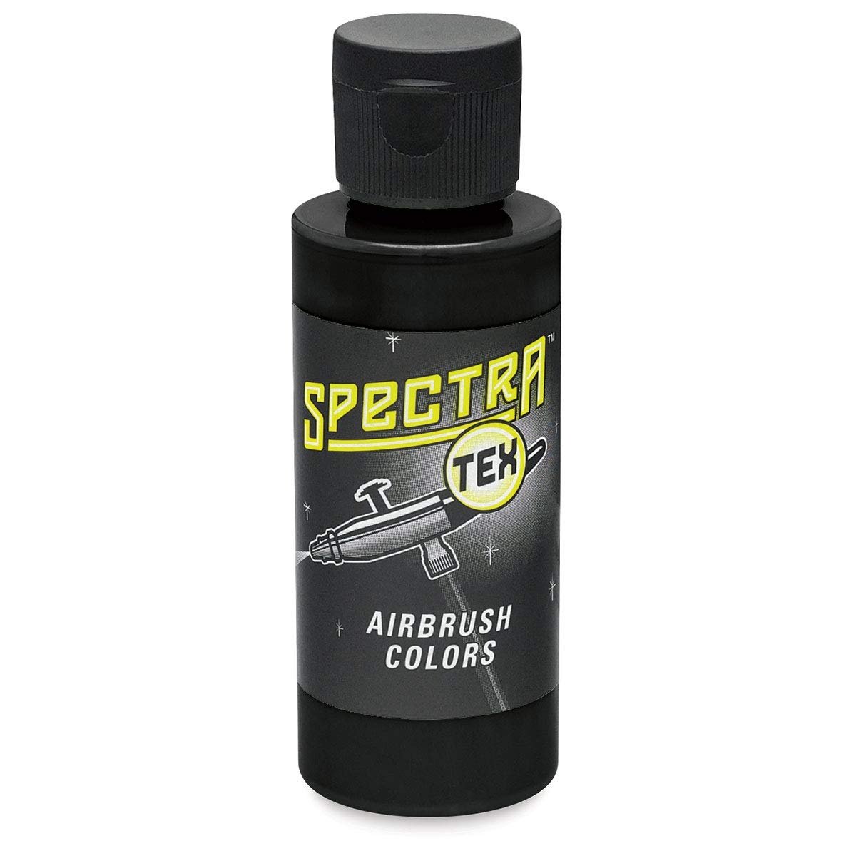 Badger Air-Brush 2-Ounce Spectra-Tex Airbrush Color, Opaque Jet Black