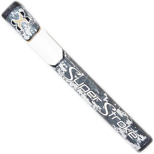 SuperStroke Traxion Pistol GT 1.0 Golf Putter Grip, Advanced Surface Texture that Improves Feedback and Tackiness, Minimize Grip Pressure with a Unique Parallel Design, Camo/Tan