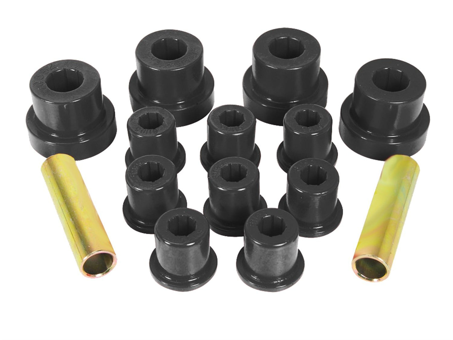 Prothane 76-86 Jeep CJ5/CJ7 Front Spring & Shackle Bushings - Black