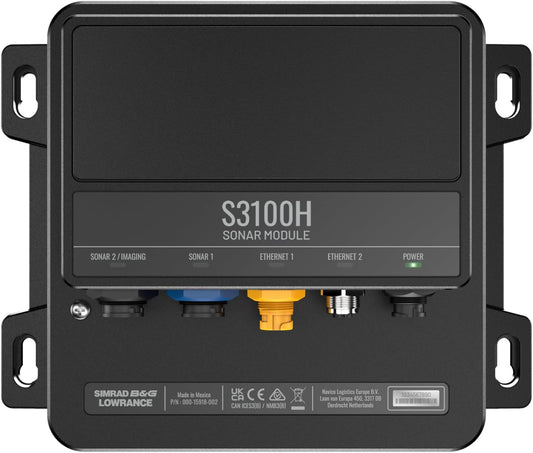Simrad and Lowrance S3100H High Performance Sonar Module with Heave Compensation