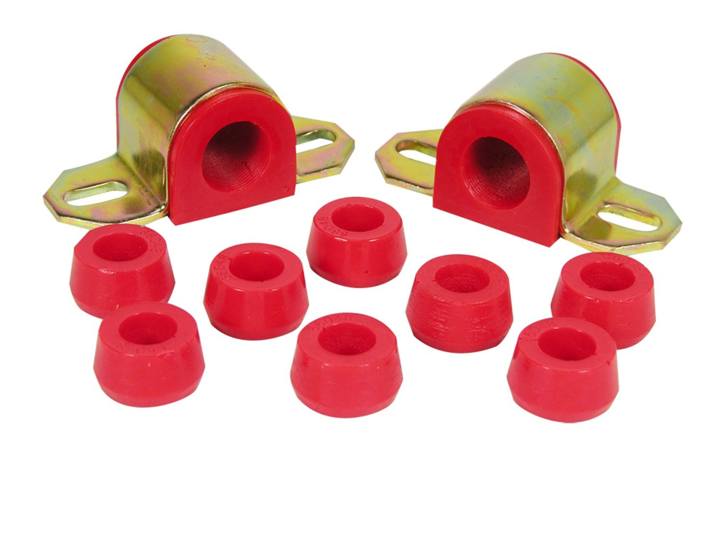 Prothane (1-1107) 87-96 Jeep YJ Front Sway Bar Bushings - 1 1/8in - Red