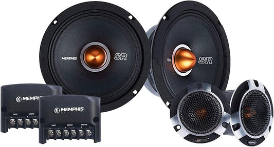 Memphis SRXP62C 6.5" 125W RMS 2-Way Component Speakers System