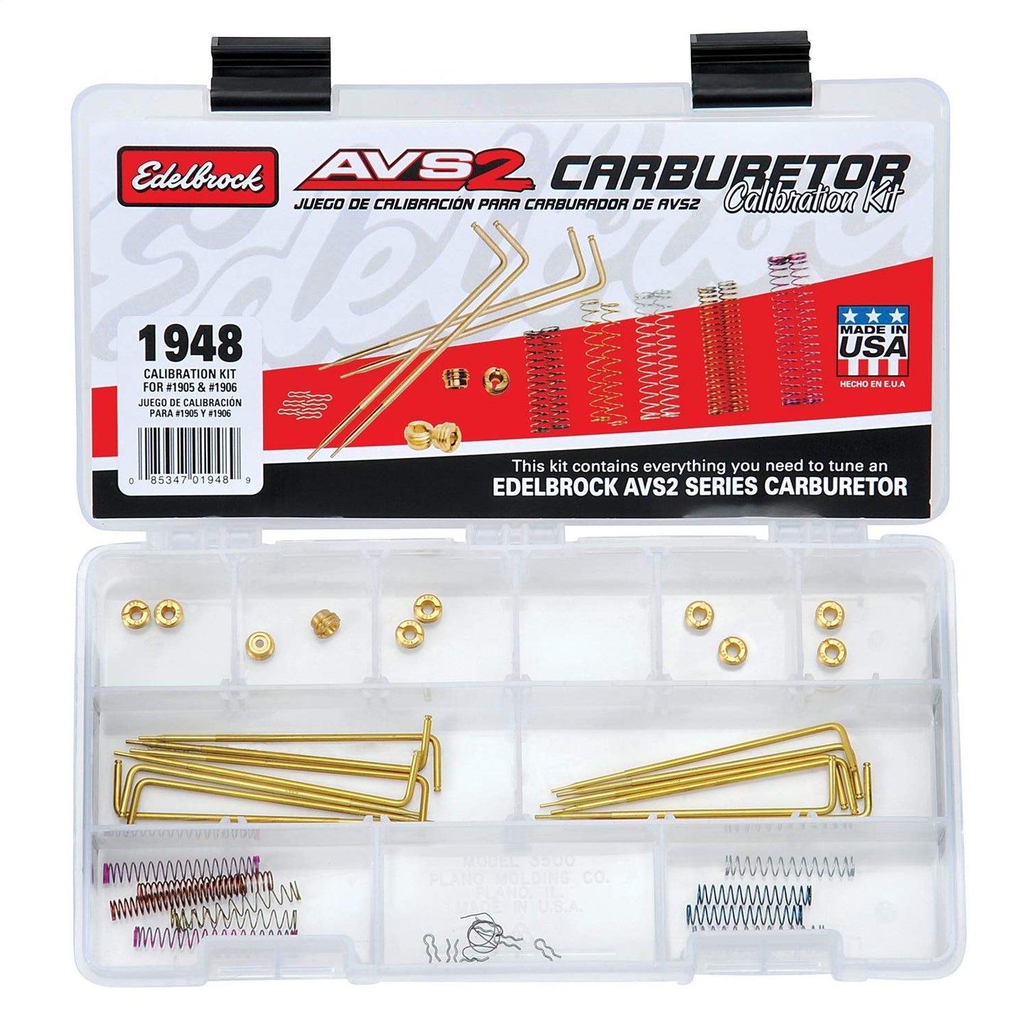 Edelbrock Calibration Kit AVS2 650 Series 1905  1906