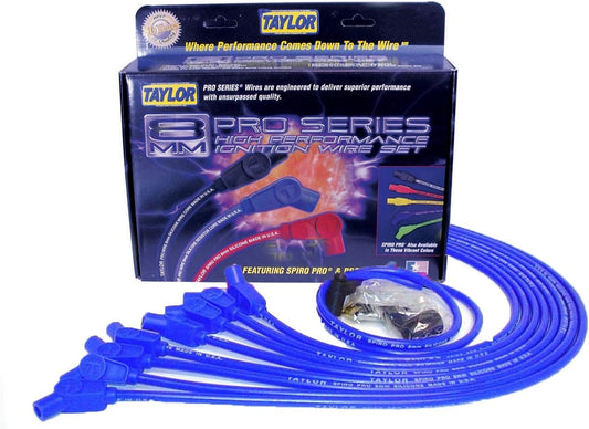 Taylor Cable 76632 8mm race fit Spiro-Pro blue